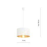 mini: Lampa wisząca ASTON nowoczesna czarna E27 15W LED (6)