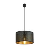 mini: Lampa wisząca ASTON nowoczesna czarna E27 15W LED (1)