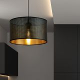 mini: Lampa wisząca ASTON nowoczesna czarna E27 15W LED (4)