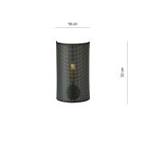 mini: Kinkiet ASTON loftowy czarny E14 10W LED (4)
