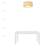 mini: Lampa sufitowa ASTON nowoczesna czarna E27 15W LED (7)