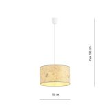 mini: Lampa wisząca ASTON nowoczesna czarna E27 15W LED (6)