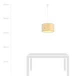 mini: Lampa wisząca ASTON nowoczesna czarna E27 15W LED (7)
