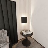 mini: Kinkiet FORM minimalistyczny czarny G9 8W LED (3)