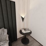 mini: Kinkiet FORM minimalistyczny czarny G9 8W LED (3)