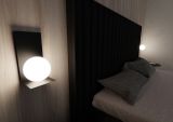 mini: Kinkiet FORM minimalistyczny czarny E14 10W LED (4)