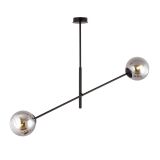 mini: Lampa wisząca LINEAR nowoczesna czarna E14 10W LED (1)