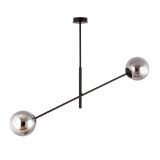mini: Lampa wisząca LINEAR nowoczesna czarna E14 10W LED (2)