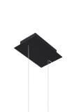 Lampa Wisząca Rio 78 Czarny LED 3000K TH.118 Sollux