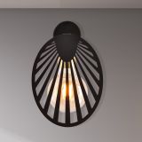 mini: Kinkiet TALIA nowoczesny czarny E27 15W LED (2)