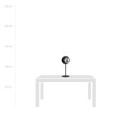 mini: Lampka biurkowa OSLO nowoczesna czarna E14 10W LED (5)