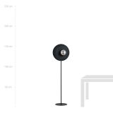 mini: Lampa podłogowa OSLO nowoczesna czarna E14 10W LED (5)