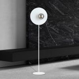 mini: Lampa podłogowa OSLO nowoczesna biała E14 10W LED (3)