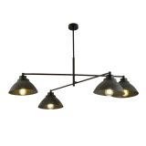 mini: Żyrandol MAVERICK skandynawski czarny E27 15W LED (1)