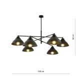 mini: Żyrandol MAVERICK skandynawski biały E27 15W LED (4)