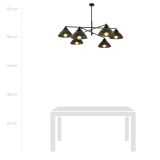 mini: Żyrandol MAVERICK skandynawski biały E27 15W LED (5)