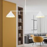 mini: Żyrandol MAVERICK skandynawski biały E27 15W LED (3)