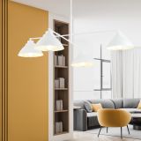 mini: Żyrandol MAVERICK skandynawski biały E27 15W LED (3)