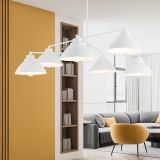 mini: Żyrandol MAVERICK skandynawski biały E27 15W LED (3)