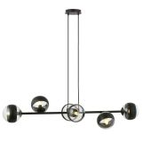 mini: Lampa wisząca ROSSI nowoczesna czarna E14 10W LED (1)