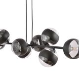 mini: Lampa wisząca ROSSI nowoczesna czarna E14 10W LED (3)