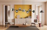 mini: Lampa wisząca ROSSI nowoczesna czarna E14 10W LED (4)