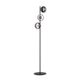 mini: Lampa podłogowa ROSSI nowoczesna czarna E14 10W LED (2)
