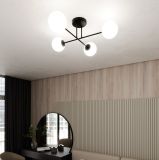 mini: Lampa sufitowa ROMA nowoczesna czarna E14 10W LED (5)