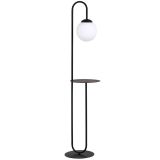 mini: Lampa podłogowa BARI nowoczesna czarna E14 10W LED (2)