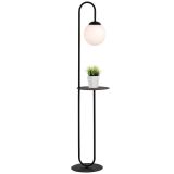 mini: Lampa podłogowa BARI nowoczesna czarna E14 10W LED (3)