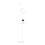 mini: Lampa podłogowa BARI nowoczesna biała E14 10W LED (1)