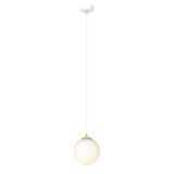 mini: Lampa wisząca ROYAL nowoczesna biała / złota E14 10W LED (2)