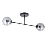 mini: Lampa sufitowa ROMA nowoczesna czarna E14 10W LED (2)