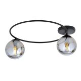 mini: Lampa sufitowa SOPRA nowoczesna czarna E14 10W LED (1)