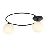 mini: Lampa sufitowa SOPRA nowoczesna czarna E14 10W LED (3)