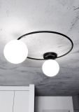 mini: Lampa sufitowa SOPRA nowoczesna czarna E14 10W LED (6)