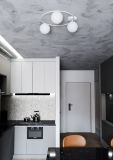 mini: Lampa sufitowa SOPRA nowoczesna biała E14 10W LED (5)