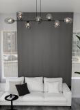 mini: Lampa wisząca PANDORA nowoczesna czarna E14 10W LED (4)