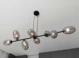 mini: Lampa wisząca PANDORA nowoczesna czarna E14 10W LED (5)