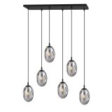 mini: Lampa wisząca ASTRAL nowoczesna czarna E14 10W LED (1)