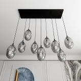 mini: Lampa wisząca ASTRAL nowoczesna czarna E14 10W LED (7)