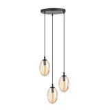 mini: Lampa wisząca ASTRAL nowoczesna czarna E14 10W LED (2)