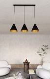 mini: Lampa wisząca REBEL nowoczesna czarna / złota E27 15W LED (3)