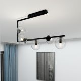 mini: Lampa sufitowa SOMA nowoczesna czarna E14 10W LED (3)
