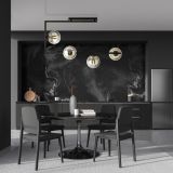 mini: Lampa sufitowa SOMA nowoczesna czarna E14 10W LED (5)