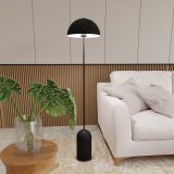 mini: Lampa podłogowa KAVA nowoczesna czarna E27 15W LED (4)