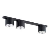 mini: Lampa sufitowa NANO nowoczesna czarna GU10 AR 111 10W LED (2)