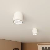 Lampa sufitowa NANO nowoczesna biała GU10 AR 111 10W LED