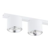 Lampa sufitowa NANO nowoczesna biała GU10 AR 111 10W LED