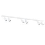 Lampa sufitowa FLASH nowoczesna czarna GU10 10W LED